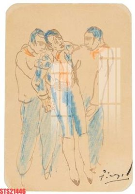 Tải file gốc in lụa Tranh sơn dầu phương tây tổng hợp STS21446 siêu nét