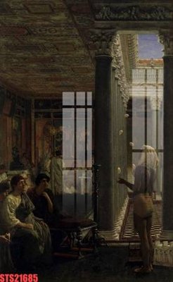 File gốc Tranh sơn dầu phương tây tổng hợp STS21685 (in lụa) tranh phong thủy