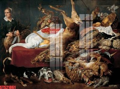 File PSD Tranh sơn dầu phương tây tổng hợp STS21861 (gốc) cho designer