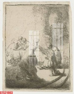 Ảnh gốc Tranh sơn dầu phương tây tổng hợp STS21903 (độ nét cao) in mica