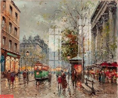 File PSD Tranh sơn dầu phương tây tổng hợp STS2214 (nguyên gốc) chất lượng cao