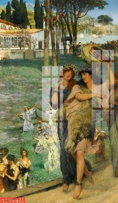 File tranh quảng cáo Tranh sơn dầu phương tây tổng hợp STS22174 (download file gốc)