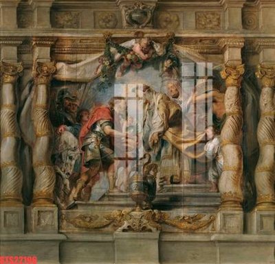 Tải file gốc Tranh sơn dầu phương tây tổng hợp STS22196 (in khổ lớn) không vỡ