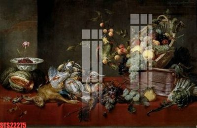 Chi tiết file ảnh Tranh sơn dầu phương tây tổng hợp STS22275 sắc nét