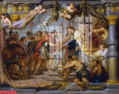 File gốc Tranh sơn dầu phương tây tổng hợp STS22306 (in tráng gương) nghệ thuật