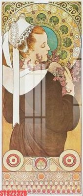 File gốc Tranh sơn dầu phương tây tổng hợp STS22328 (in tráng gương) sang trọng