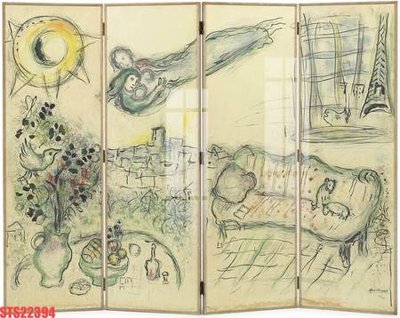 Download file gốc Tranh sơn dầu phương tây tổng hợp STS22394 (in mica) trang trí