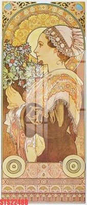 File gốc Tranh sơn dầu phương tây tổng hợp STS22488 (trang trí) phòng làm việc