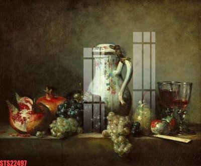 Download file Tranh sơn dầu phương tây tổng hợp STS22497 (chất lượng in ấn)