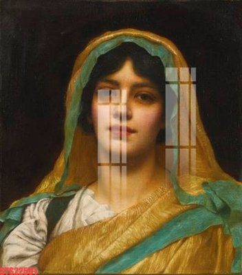 File gốc Tranh sơn dầu phương tây tổng hợp STS22501 (chuẩn màu) cho in offset