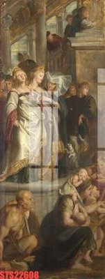 File gốc Tranh sơn dầu phương tây tổng hợp STS22608 (cho in UV) siêu nét