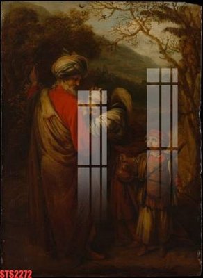 File gốc Tranh sơn dầu phương tây tổng hợp STS2272 (in mica) làm quà tặng