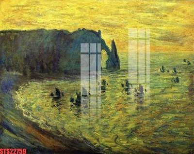 File in trần Tranh sơn dầu phương tây tổng hợp STS22759 (bản gốc) bầu trời