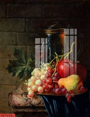 File in trần Tranh sơn dầu phương tây tổng hợp STS22770 (file gốc) phong thủy