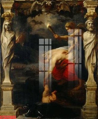 File gốc Tranh sơn dầu phương tây tổng hợp STS22801 (thiết kế) độc quyền