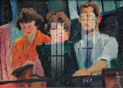 File tranh gốc Tranh sơn dầu phương tây tổng hợp STS22807 (bản quyền) độc đáo