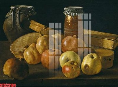 File tranh Tranh sơn dầu phương tây tổng hợp STS23104 (gốc) phong cách tối giản