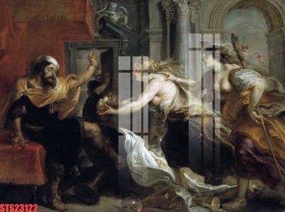 File PSD Tranh sơn dầu phương tây tổng hợp STS23122 (gốc) tách lớp chi tiết