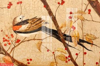 File ảnh Tranh sơn dầu phương tây tổng hợp STS23126 (gốc) in decal dán tường