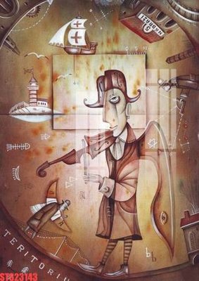 File gốc Tranh sơn dầu phương tây tổng hợp STS23143 cho in ấn và thiết kế