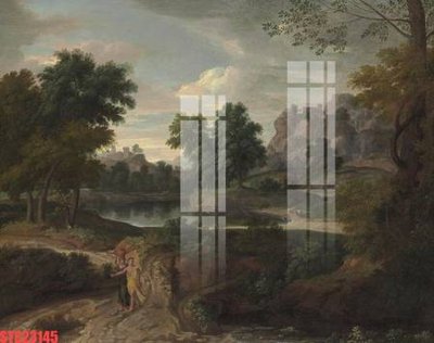 File tranh in trần Tranh sơn dầu phương tây tổng hợp STS23145 (ảnh gốc siêu nét)