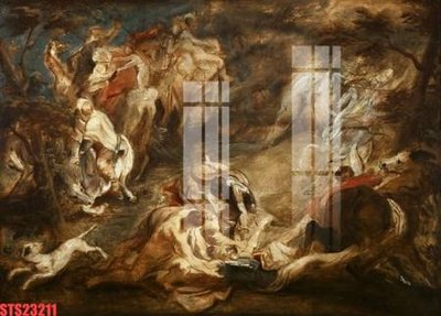 File in trần Tranh sơn dầu phương tây tổng hợp STS23211 (bản gốc) 5D