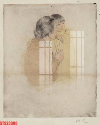 File in trần Tranh sơn dầu phương tây tổng hợp STS23300 (bản gốc) mây trời