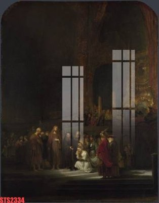 Hình ảnh file gốc Tranh sơn dầu phương tây tổng hợp STS2334 cho in UV