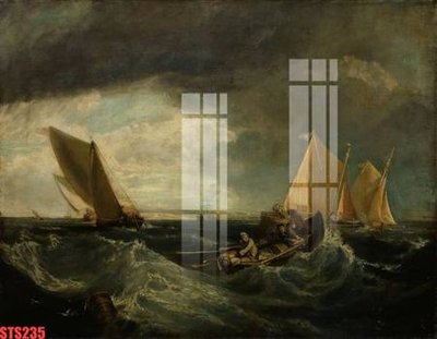 File gốc Tranh sơn dầu phương tây tổng hợp STS235 (chủ đề hiện đại) trang trí