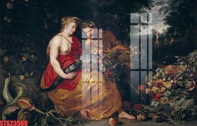 Mua file gốc Tranh sơn dầu phương tây tổng hợp STS23568 (in ấn) tại Filetranh.com