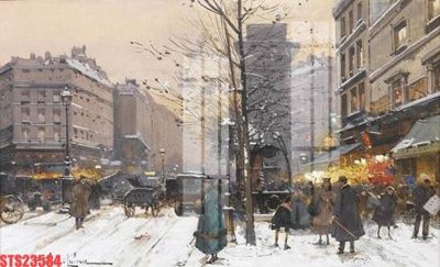 File tranh Tranh sơn dầu phương tây tổng hợp STS23584 (gốc) chủ đề con người