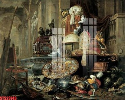 File gốc Tranh sơn dầu phương tây tổng hợp STS23743 (in lụa) họa tiết 3D