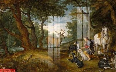 File gốc Tranh sơn dầu phương tây tổng hợp STS23752 (in ấn) không giới hạn