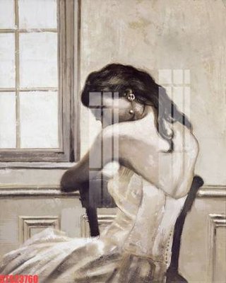 File tranh Tranh sơn dầu phương tây tổng hợp STS23760 (gốc) phong cách tối giản