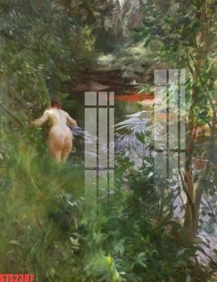 File tranh Tranh sơn dầu phương tây tổng hợp STS2387 (ảnh gốc) in trần 3D