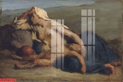 File in ấn Tranh sơn dầu phương tây tổng hợp STS23871 (bản gốc) cao cấp