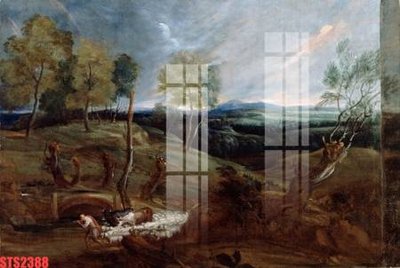 File in lụa Tranh sơn dầu phương tây tổng hợp STS2388 (tân cổ điển) Tranh sơn dầu phương tây tổng hợp STS2388