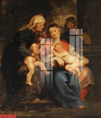 File PSD in ấn Tranh sơn dầu phương tây tổng hợp STS24034 (chất lượng cao)