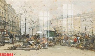 File in trần Tranh sơn dầu phương tây tổng hợp STS24088 (bản gốc) trời sao