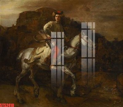 File gốc Tranh sơn dầu phương tây tổng hợp STS2418 (in mica) cắt laser