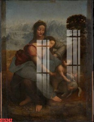 File gốc Tranh sơn dầu phương tây tổng hợp STS242 (in tráng gương) hiện đại