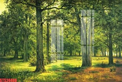 Ảnh gốc file in lụa Tranh sơn dầu phương tây tổng hợp STS24408 chi tiết