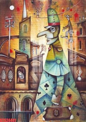 Tải file Tranh sơn dầu phương tây tổng hợp STS24441 (gốc) in ấn chất lượng