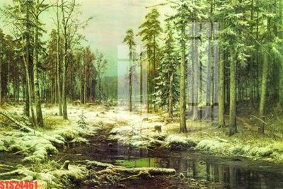 File tranh in tráng gương Tranh sơn dầu phương tây tổng hợp STS24461 (siêu nét)