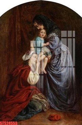 File tranh gốc Tranh sơn dầu phương tây tổng hợp STS24553 chủ đề hiện đại