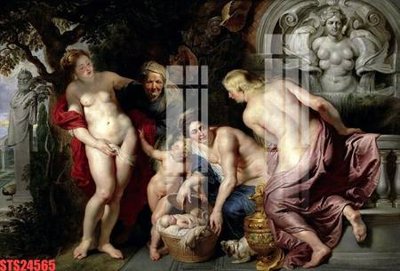 Tải file gốc Tranh sơn dầu phương tây tổng hợp STS24565 (để in lụa)