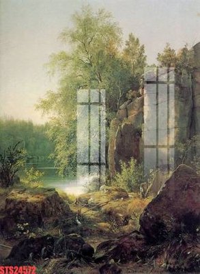 Tải file Tranh sơn dầu phương tây tổng hợp STS24572 (gốc) làm tranh trang trí