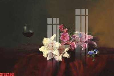 Tải file PSD Tranh sơn dầu phương tây tổng hợp STS2463 (nguyên layer) để in