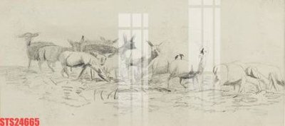 File gốc Tranh sơn dầu phương tây tổng hợp STS24665 (in lụa) tranh thuận buồm