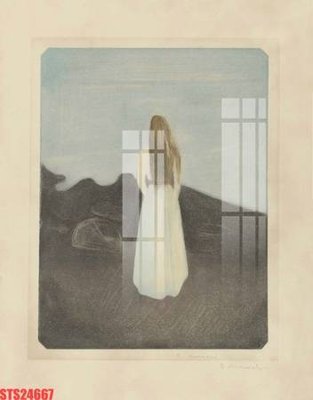 File gốc Tranh sơn dầu phương tây tổng hợp STS24667 (in mica) làm quà tặng